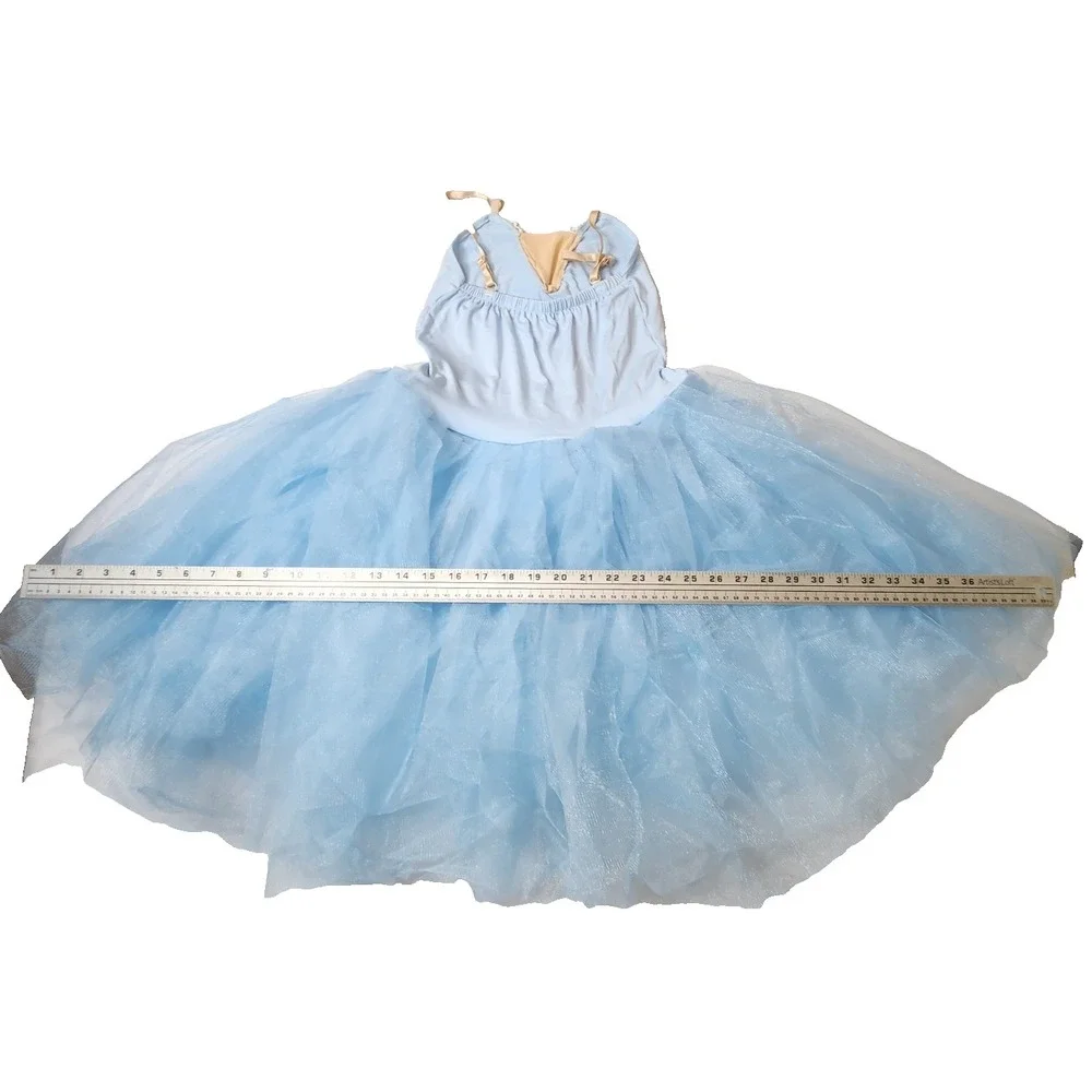 Tutu Ballet Dress Blue Size 10-12 New